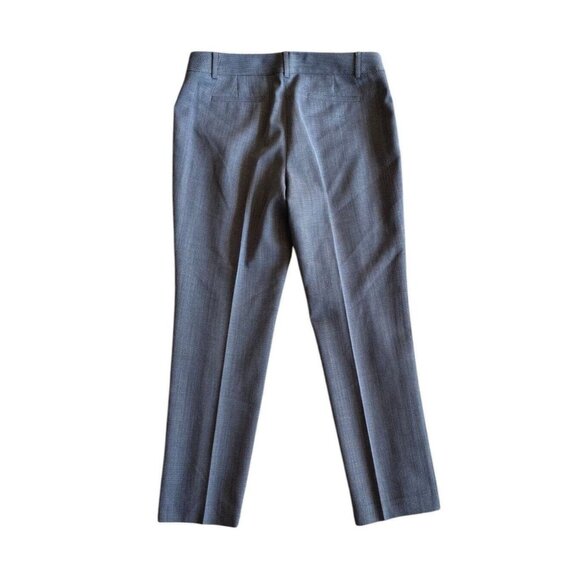 Talbots Signature Womens Grey Wool Blend Textured Career Dress‎ Pants Petites 10 - Picture 1 of 7
